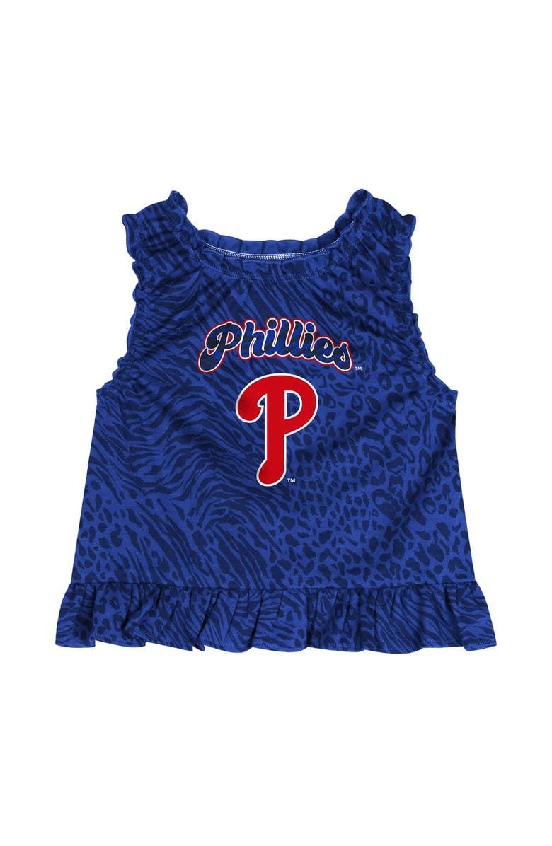 Outerstuff Infant  Blue Philadelphia Phillies Playground Dress & Bloomers Set, Alternate, color, Blue