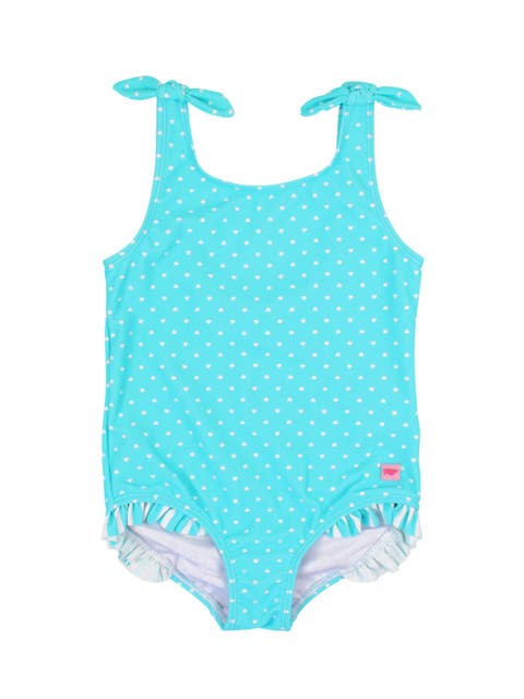 Girls UPF50+ Tie Shoulder One Piece