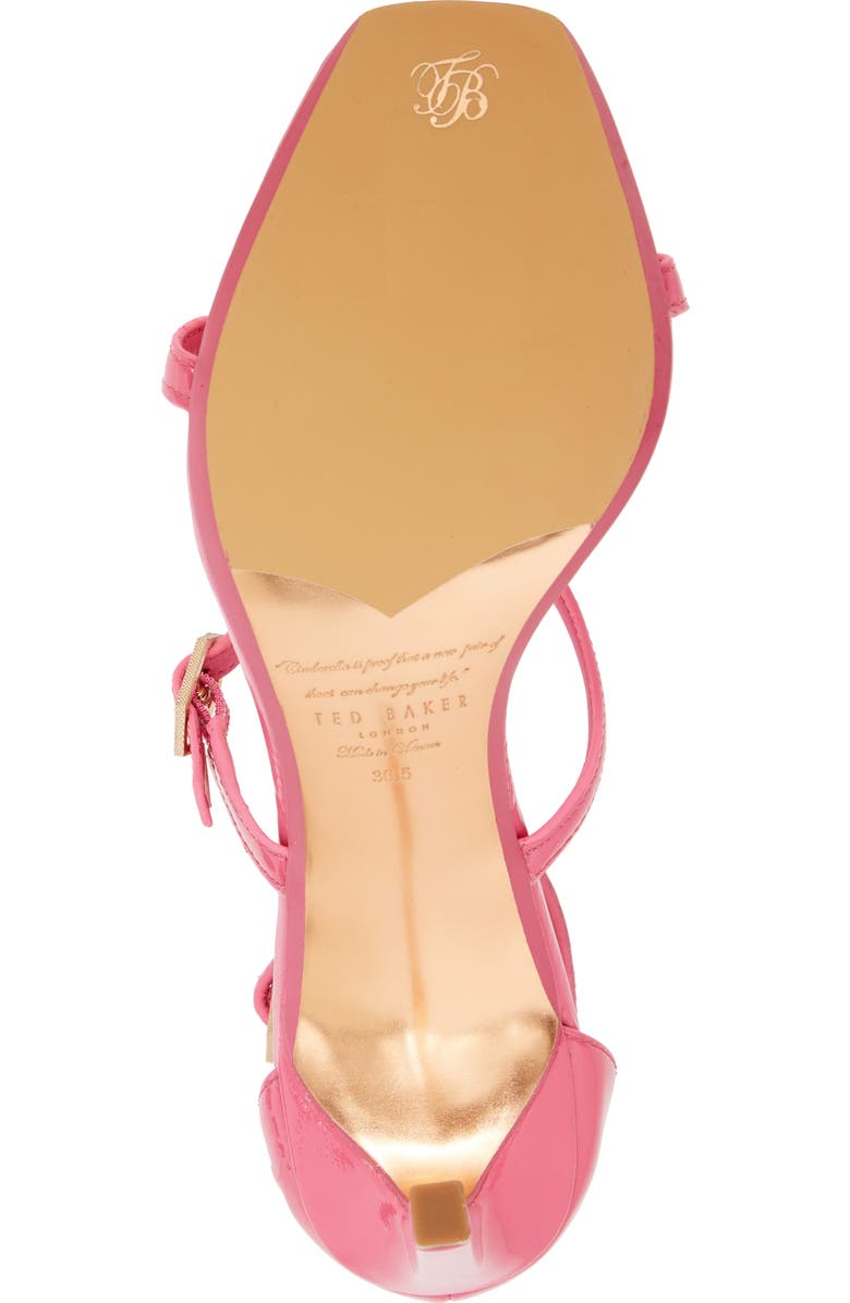 Ted Baker London Triap Strappy Square Toe Sandal, Alternate, color,