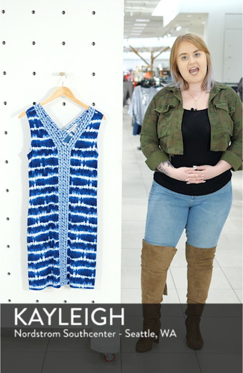 Oliana Stripe Dress, sales video thumbnail