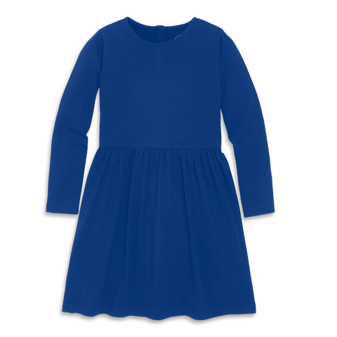 Kids Long Sleeve Perfect Pocket Dress (Toddler, Little Kid & Big Kid)