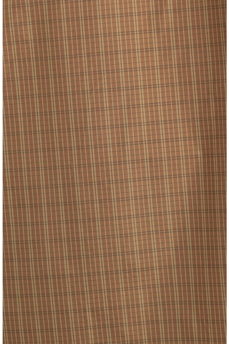 Connie Plaid Button-Up Shirt, Alternate, color, KHAKI PLAID