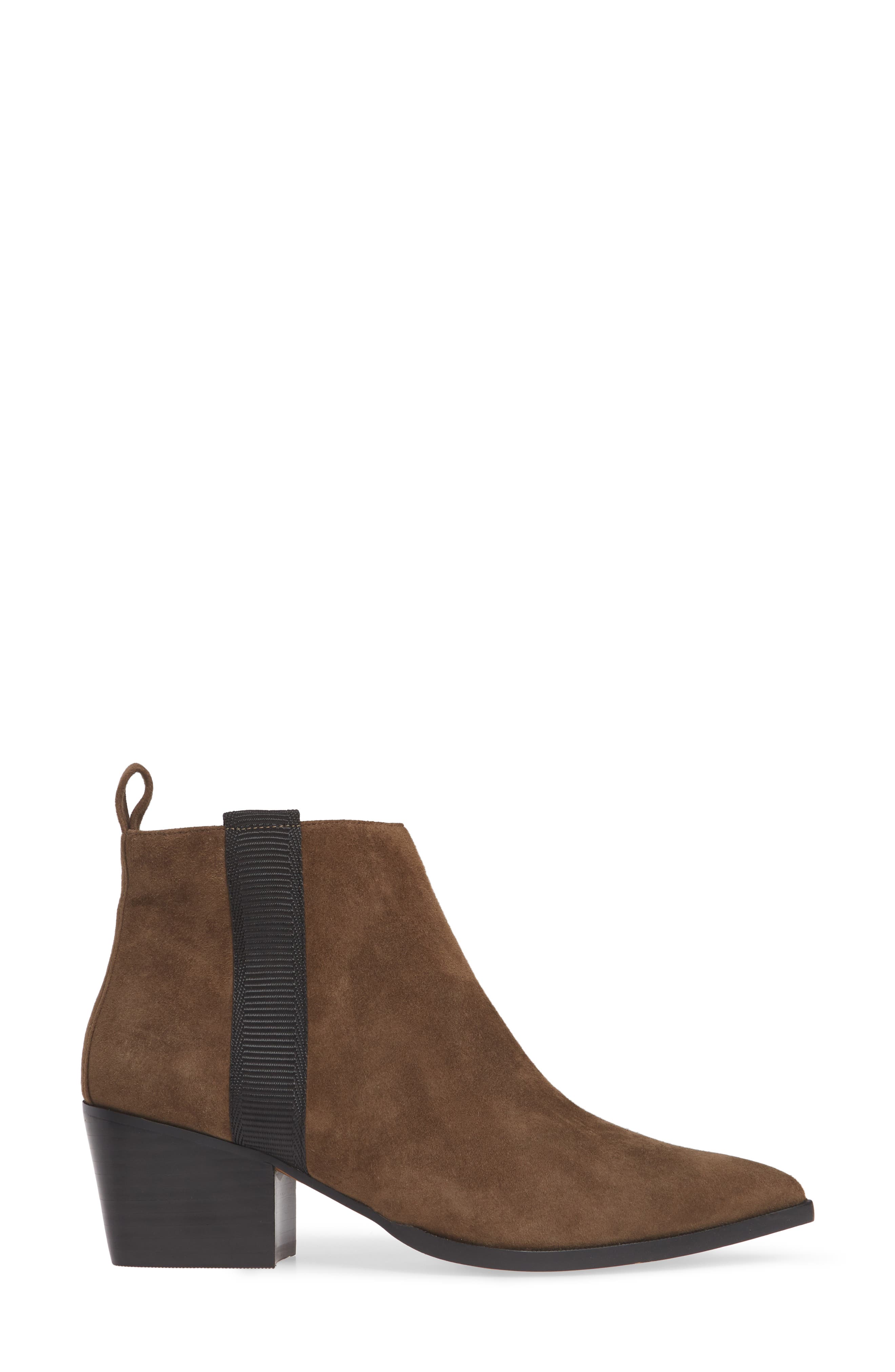 Sevilla II Bootie, Alternate, color, DARK OLIVE SUEDE