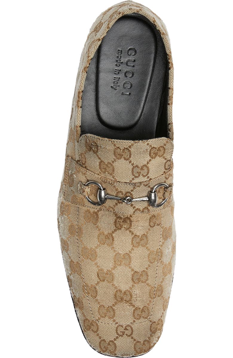 Gucci Edgar Horsebit GG Canvas Convertible Loafer, Alternate, color, Rope
