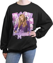 Hannah Montana Junior's Hannah Montana Star Pose Collage  Sweatshirt