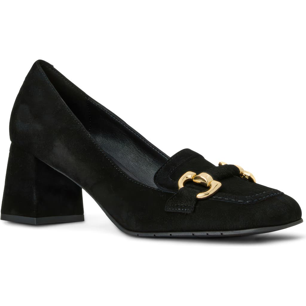 Aquatalia Corrina Loafer Pump In Black