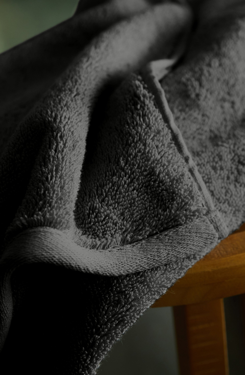 Italic Ultraplush Australian Cotton Hand Towels In Gray