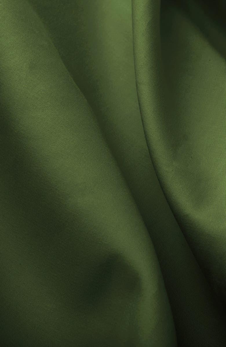 Sijo Set of 2 400 Thread Count Organic Cotton Percale Pillowcases, Alternate, color, Forest