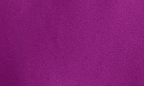 Veronica Beard Maelle Draped Stretch Silk Minidress In Dark Violet