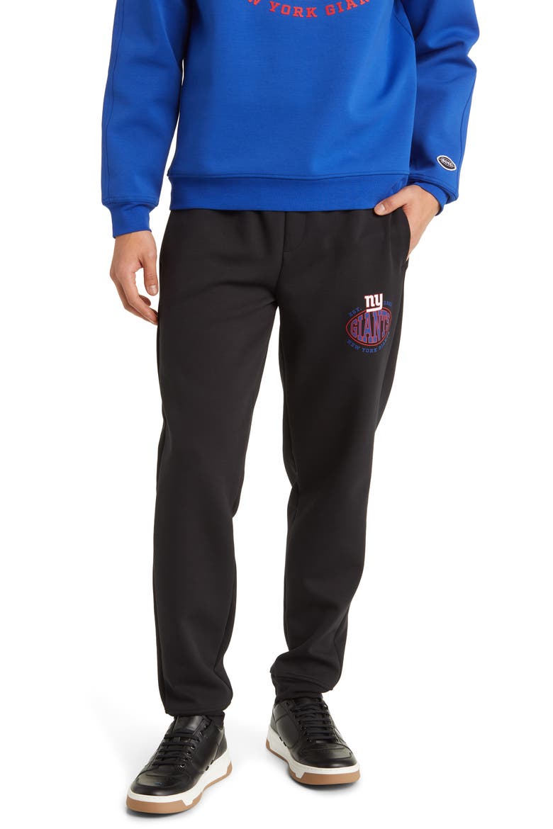 x NFL Cotton Blend Joggers, Main, color, NEW YORK GIANTS BLACK