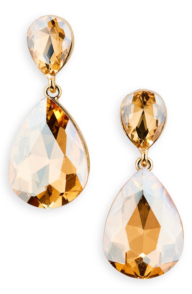 Cara Pear Cut Crystal Drop Earrings | Nordstromrack