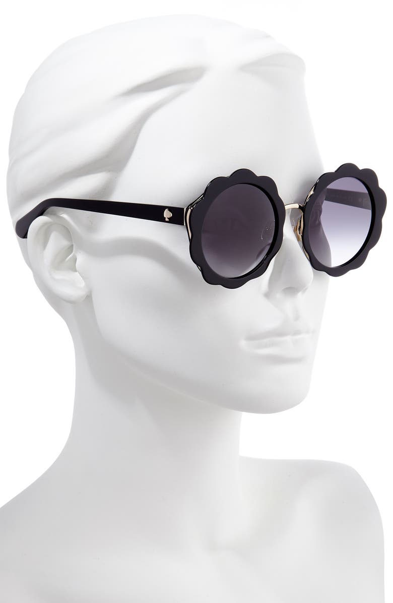 Kate Spade New York karries 52mm round sunglasses, Alternate, color,