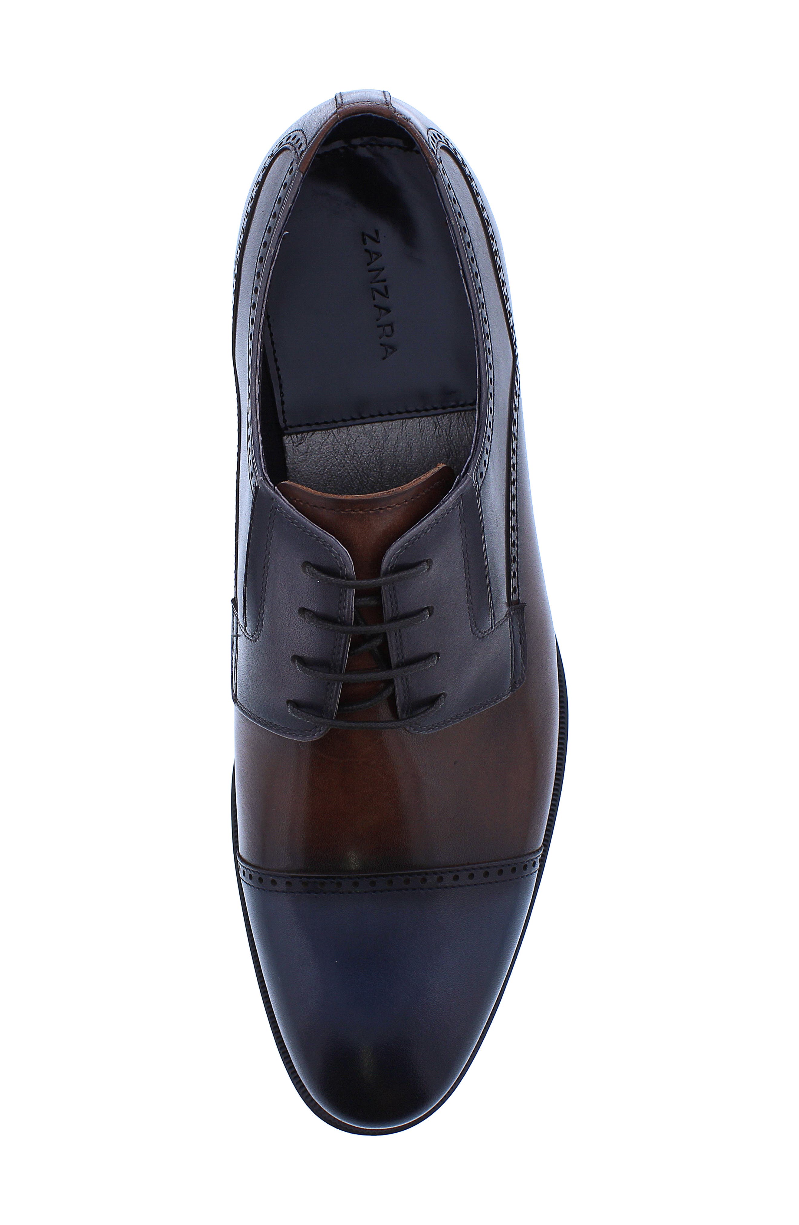 Zanzara Aegean Leather Derby, Alternate, color, 