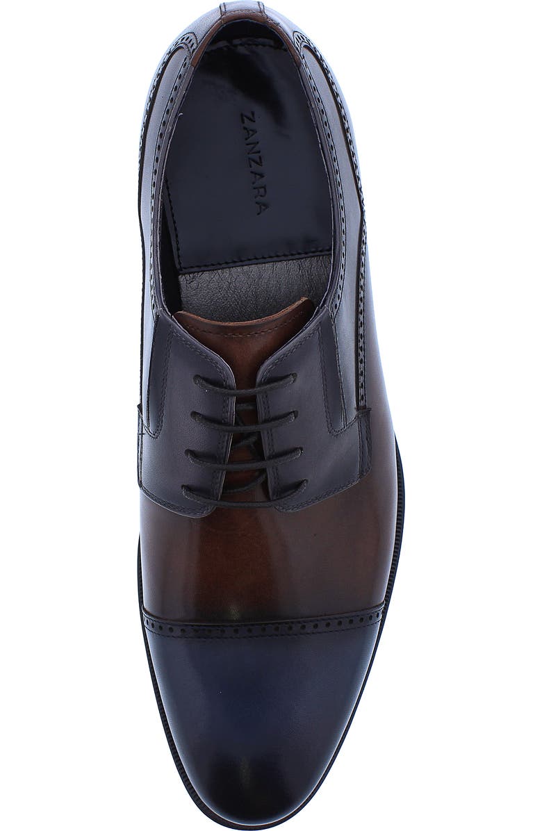 Zanzara Aegean Leather Derby, Alternate, color,