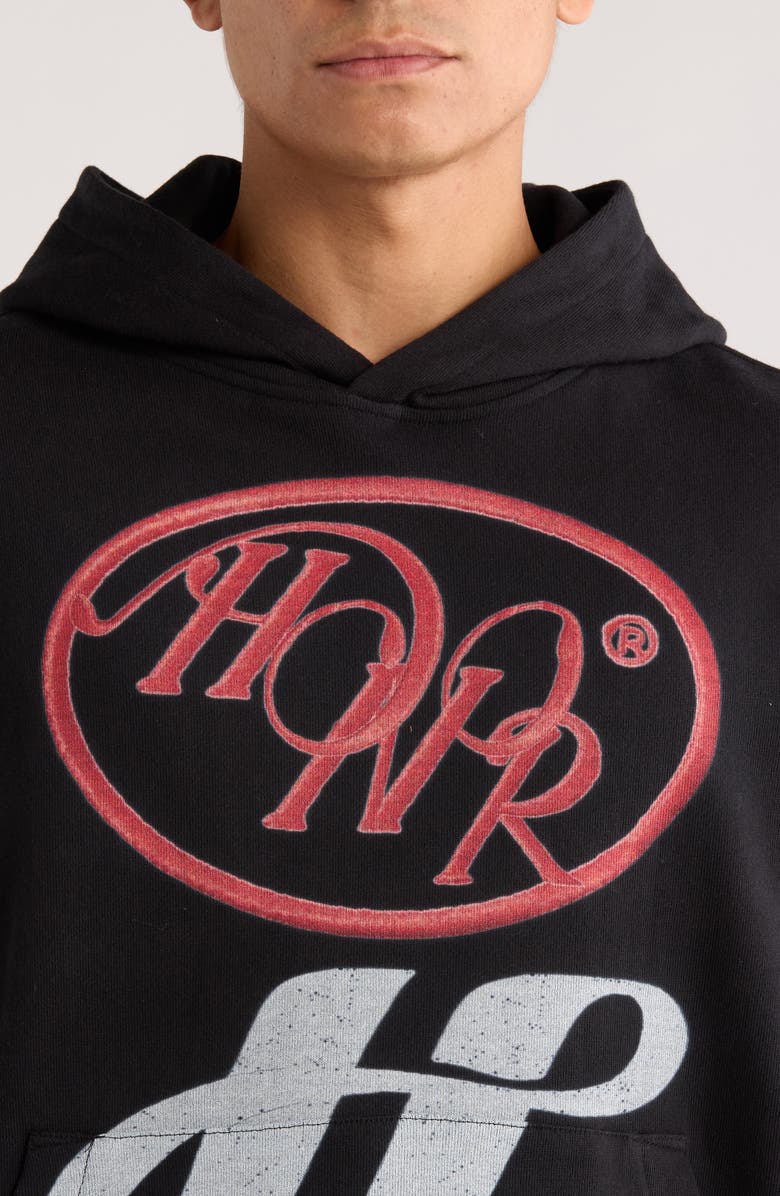 HONOR THE GIFT Pop Art Hoodie, Alternate, color, Black