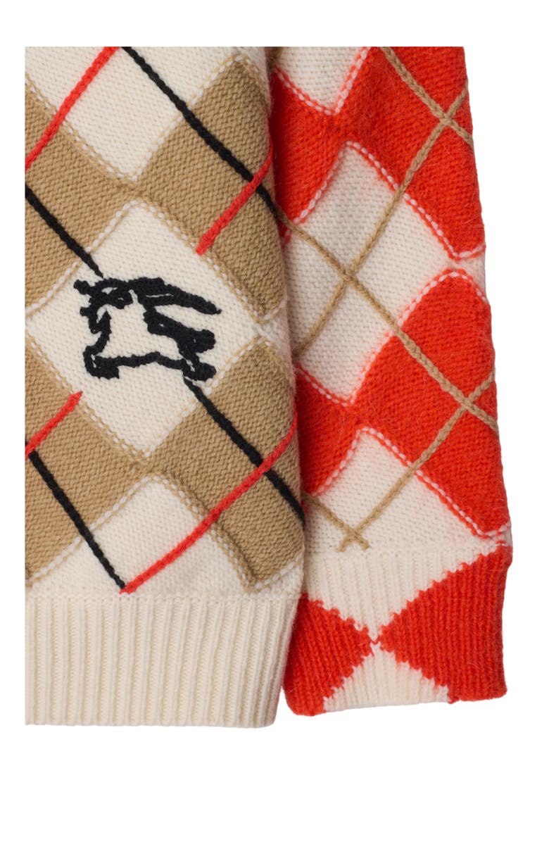 Burberry Argyle Wool Sweater, Alternate, color,