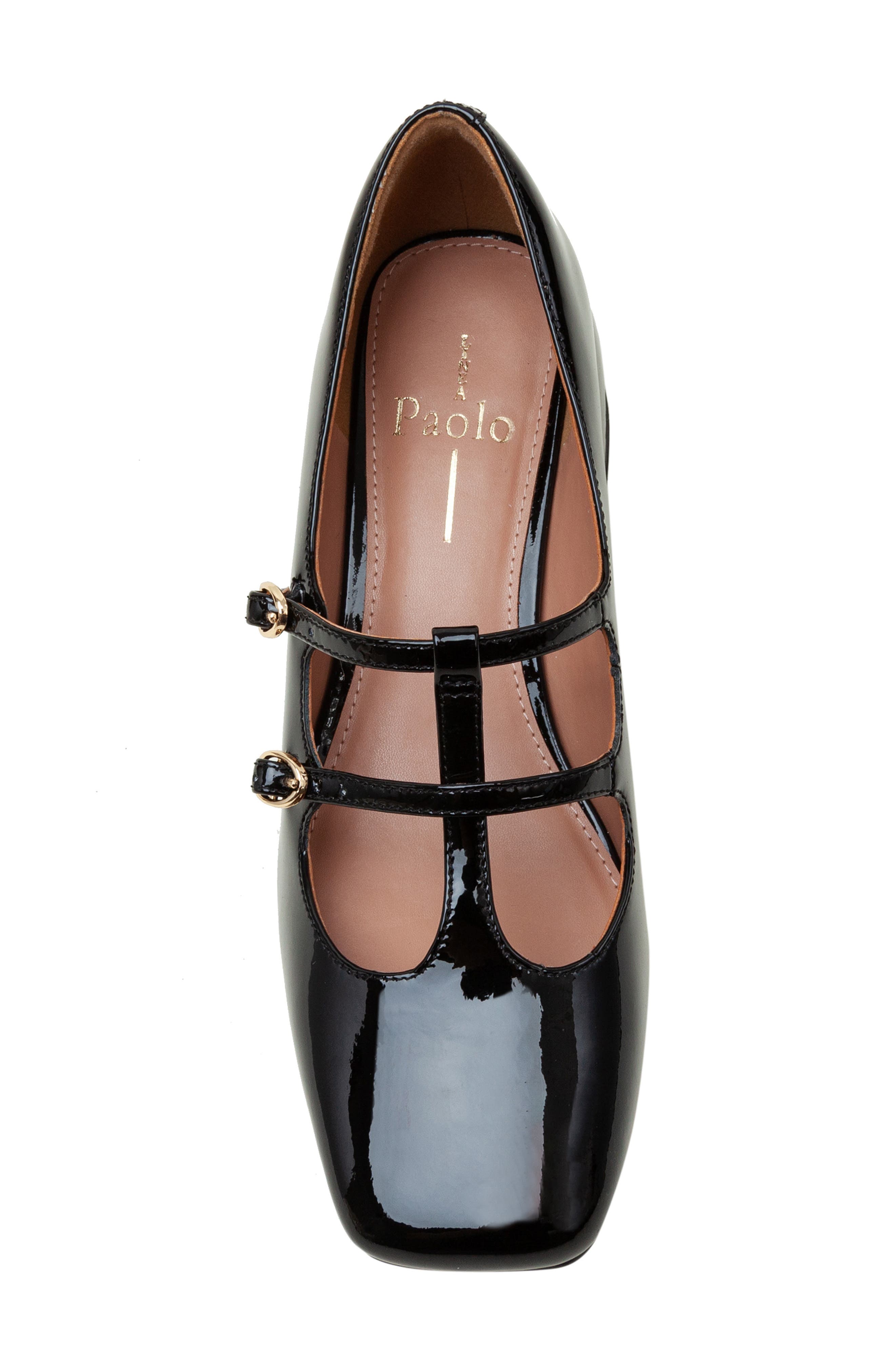 Linea Paolo Maurice Mary Jane Pump, Alternate, color, Black