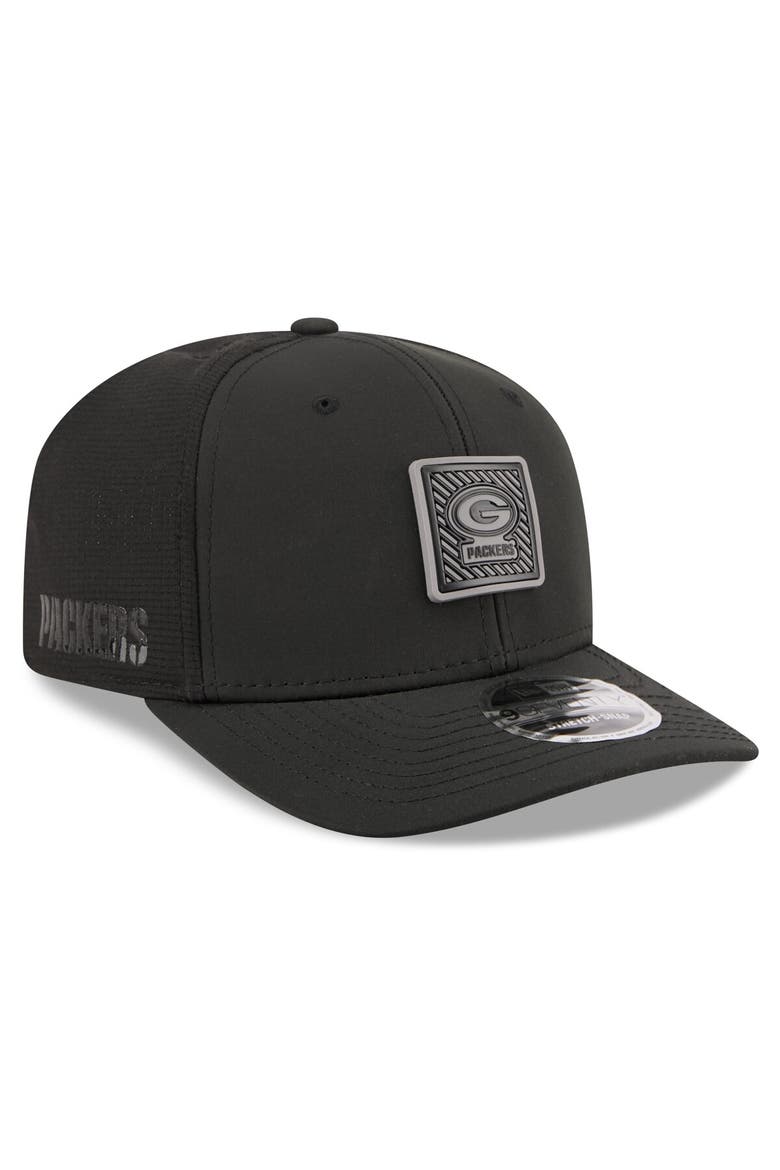 Men's New Era  Black Green Bay Packers 2026 NFL Training Camp 9SEVENTY Adjustable Hat, Main, color, Black