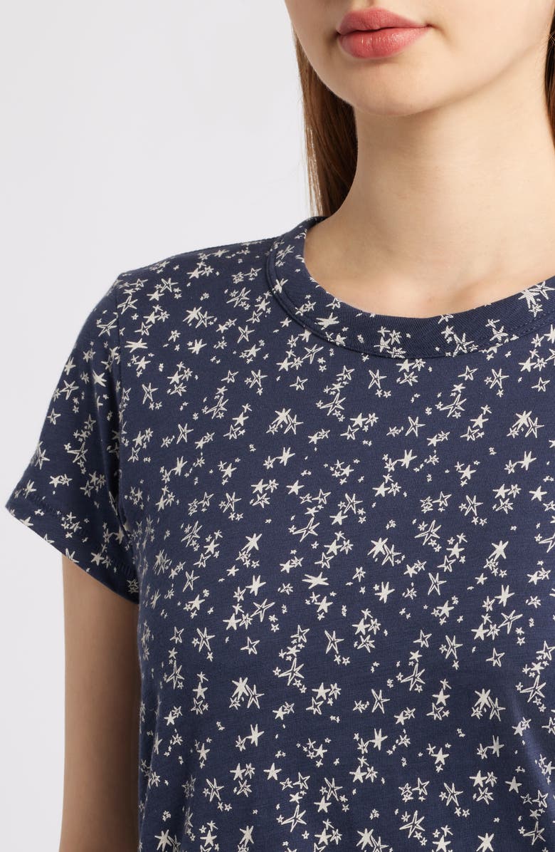 rag & bone All Over Stars T-Shirt, Alternate, color, Salute Multi