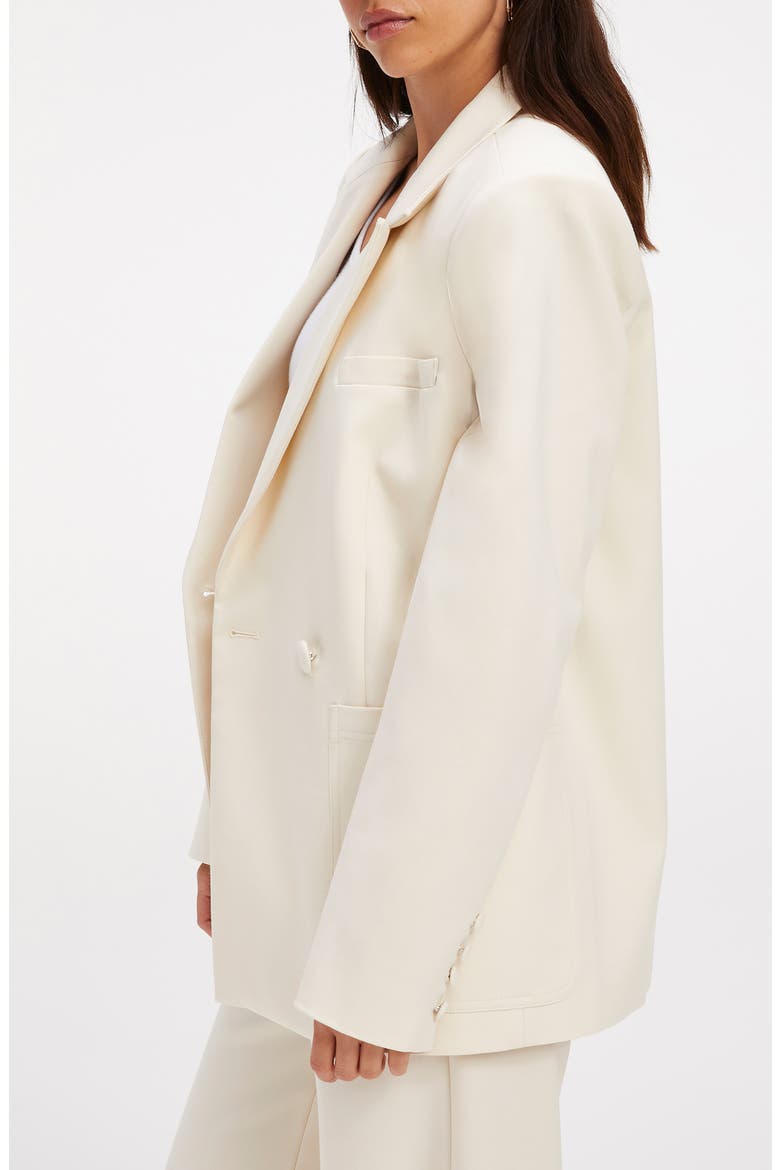Unisex Blazer, Alternate, color, BONE