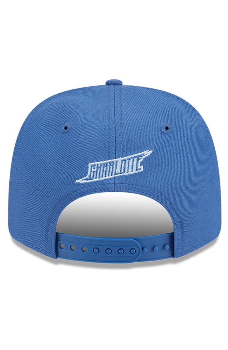 New Era Men's New Era Blue Charlotte FC 2025 Jersey Hook 9SEVENTY Stretch-Snap Hat, Alternate, color, Blue