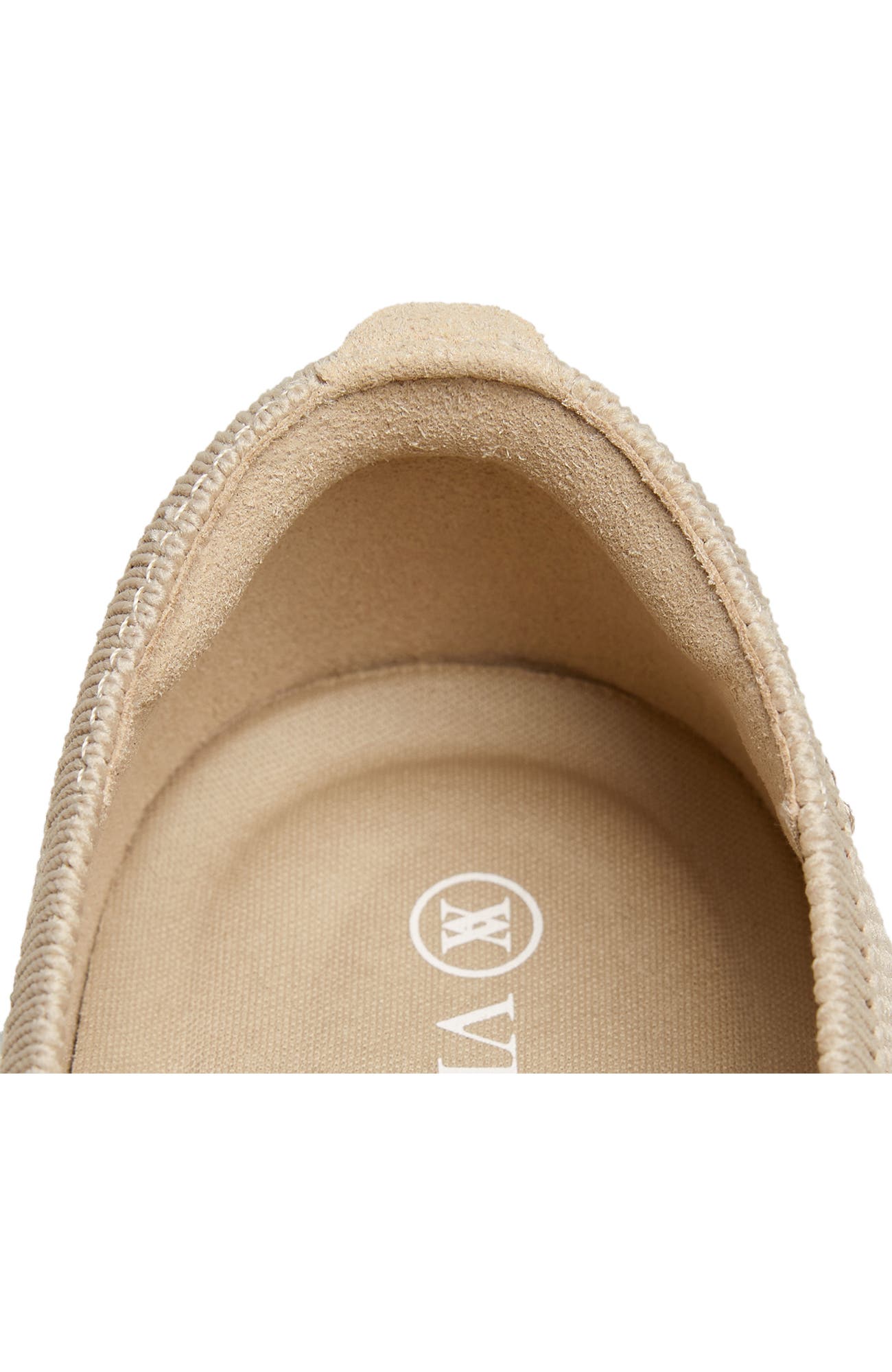 VIVAIA Almond-Toe Knotted Flats, Alternate, color, Almond