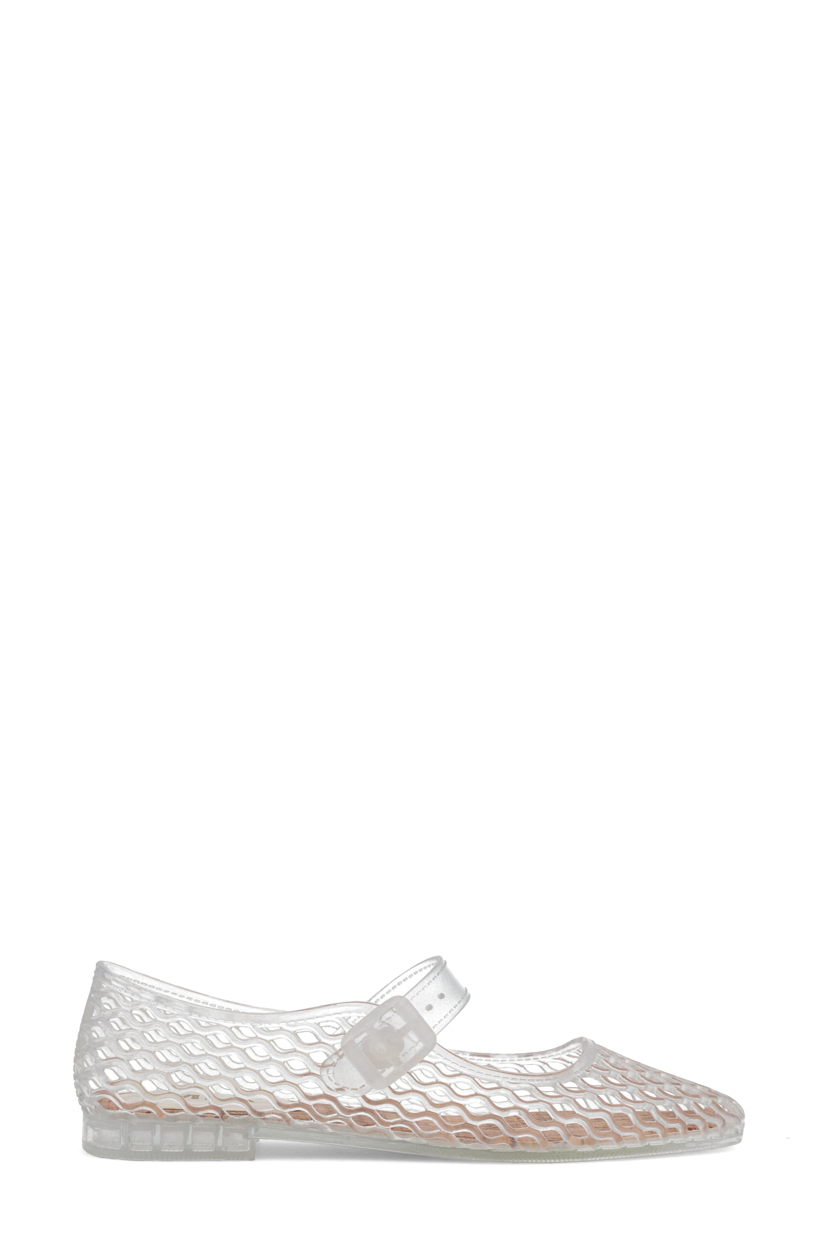 Coco Jelly Flat, Alternate, color, CLEAR