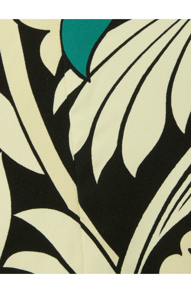 La DoubleJ Santa Monica Skirt Mix Tiles Placée Black, Alternate, color, 