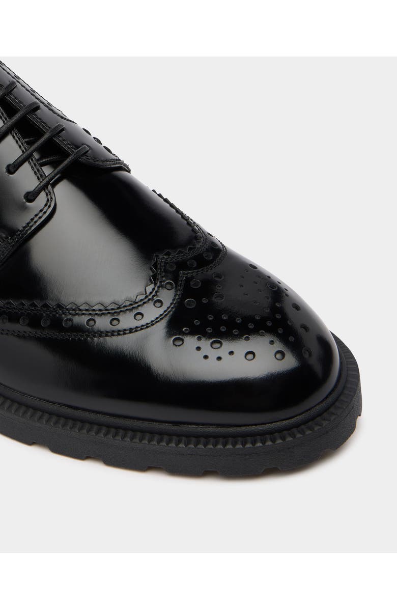 Bally Eduard Derby in Leather, Alternate, color, Black