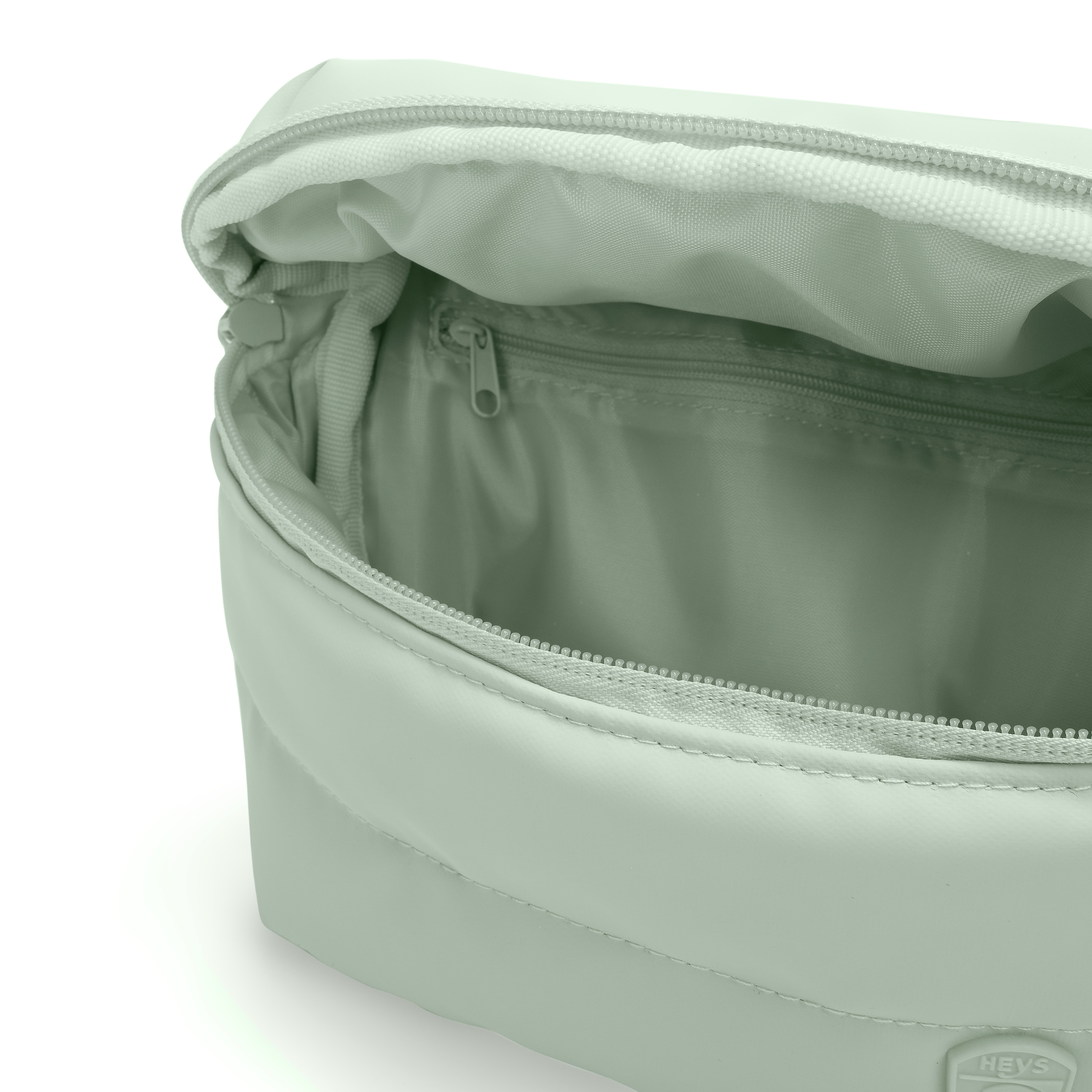 The Puffer Mini Waist Bag, Alternate, color, Sage Green