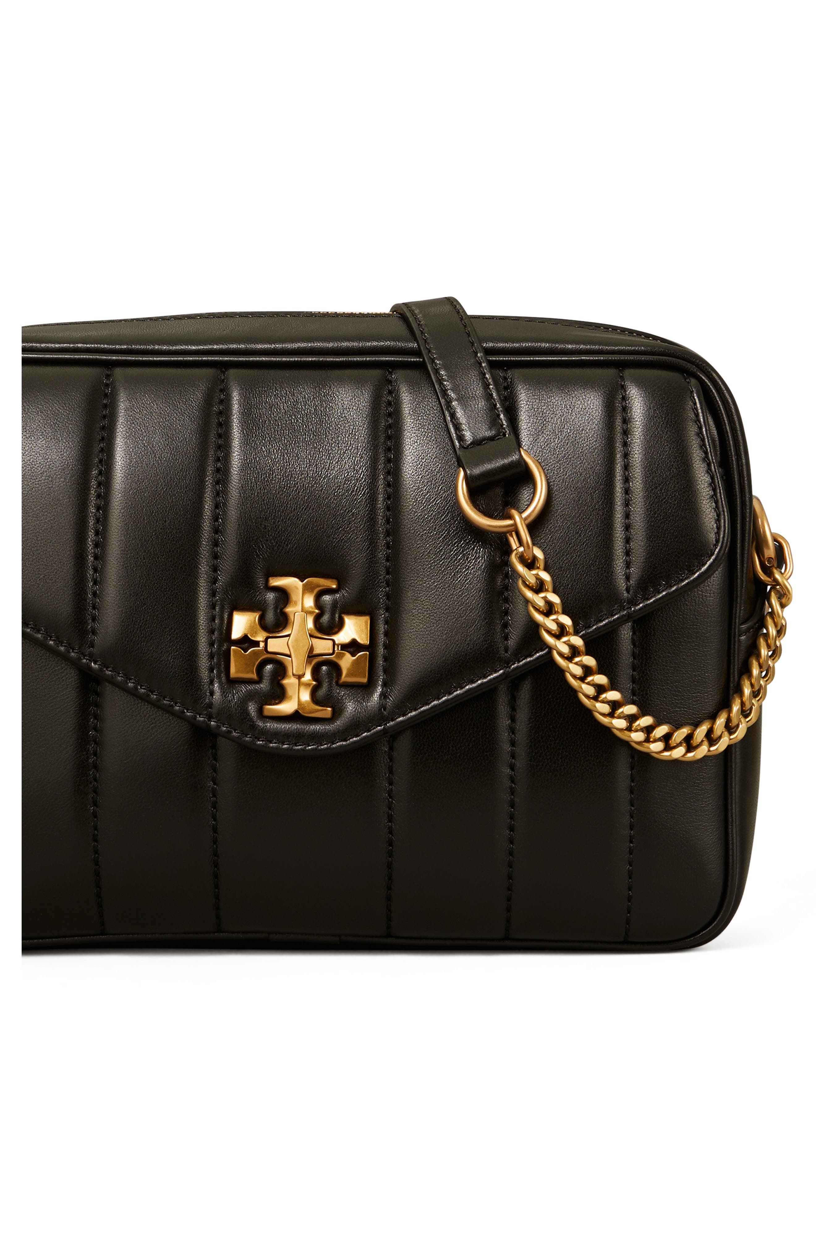 Tory Burch Kira Leather Camera Bag, Alternate, color, 