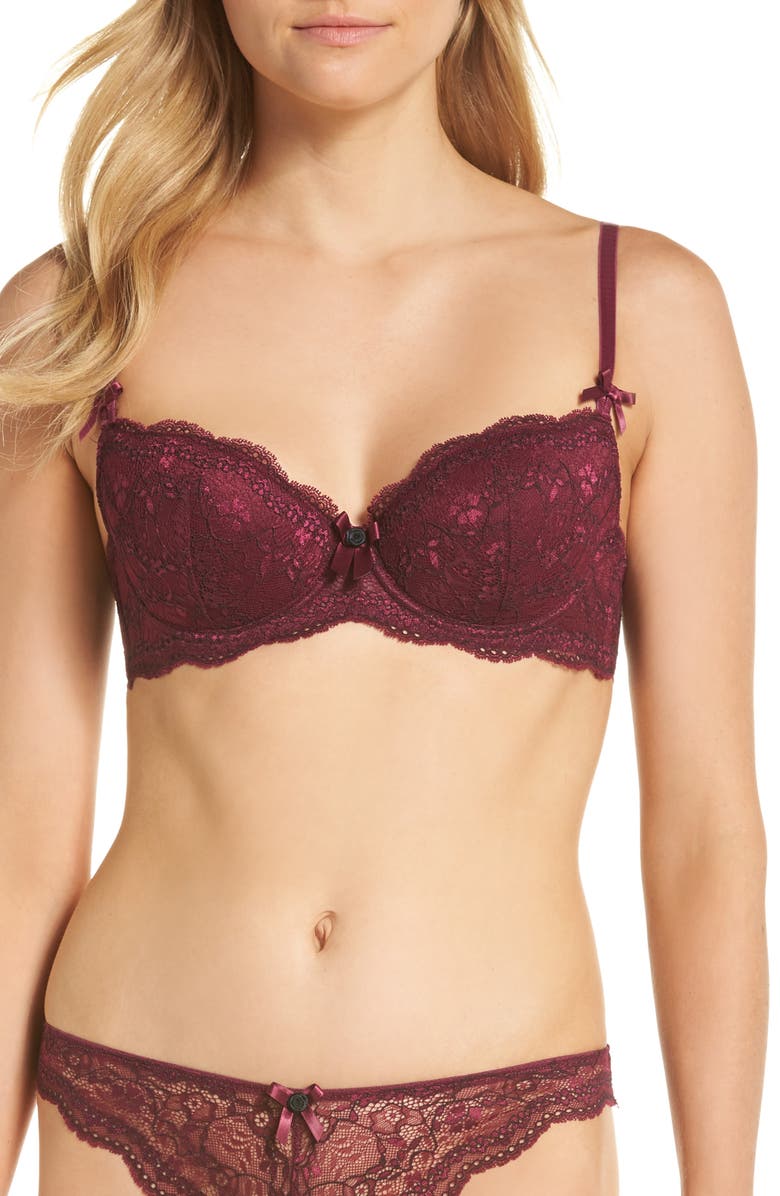 Boux Avenue Chloe Balconette Bra, Main, color, 