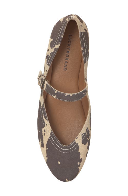 Lucky Brand Cyrena Mary Jane Flat In Multi