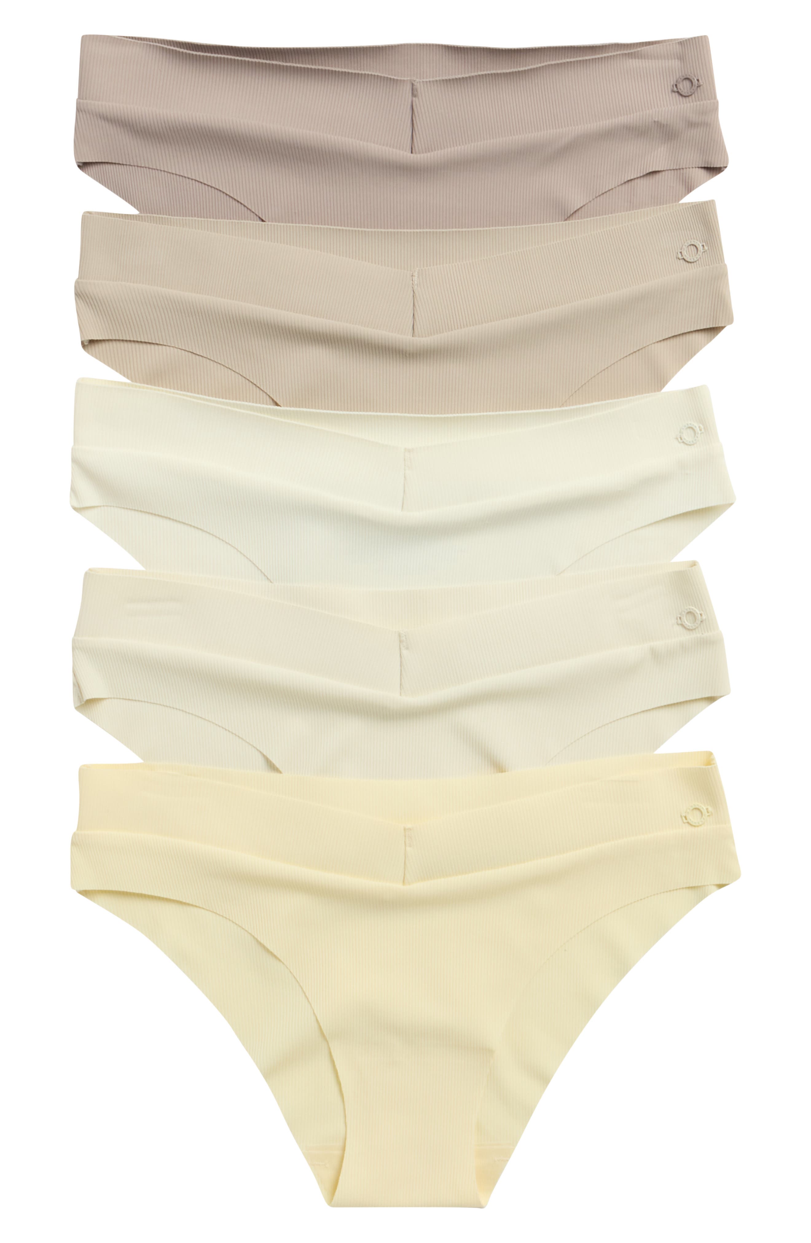 Danskin 5-Pack Microfiber Bikinis