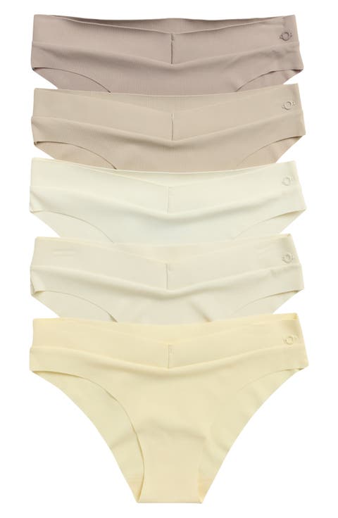 5-Pack Microfiber Bikinis