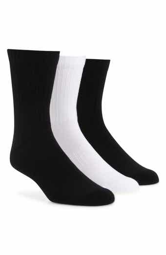 BOSS 3-Pack Ribbed Crew Socks