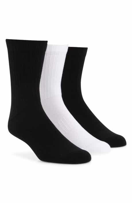 BOSS 3-Pack Ribbed Crew Socks
