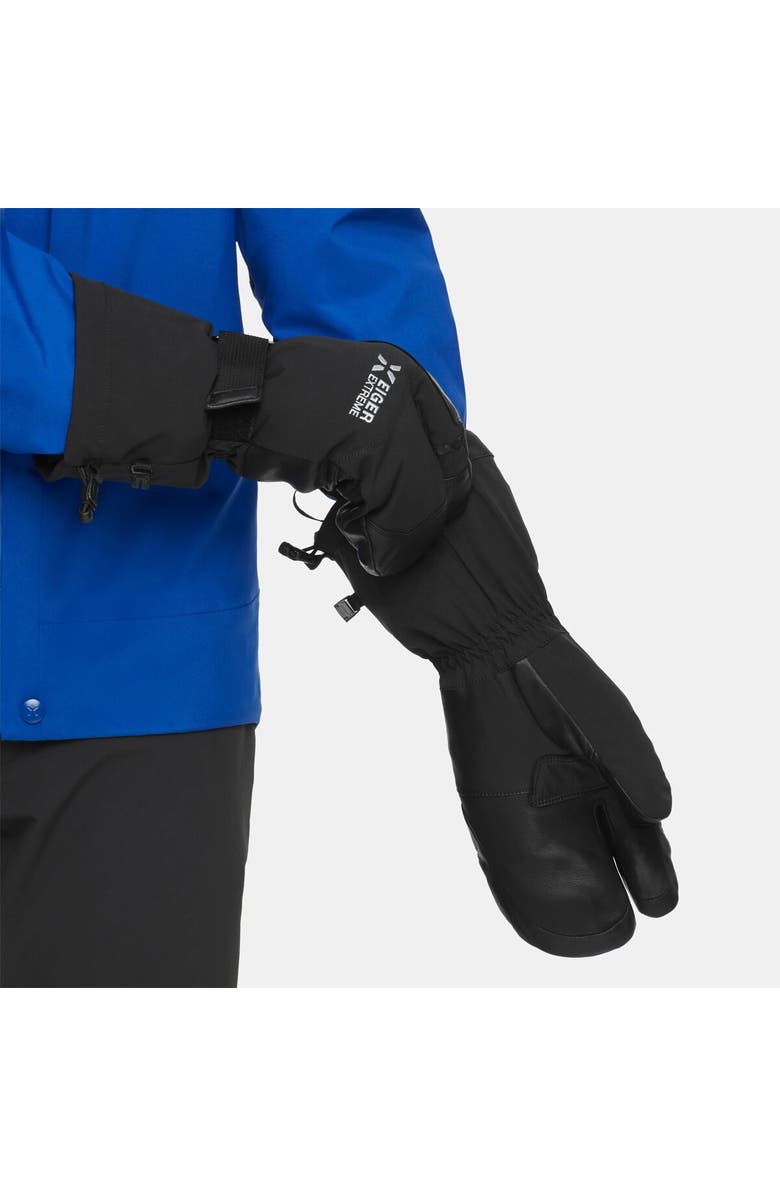 Mammut Eiger Nordwand Warm 3-Finger Glove, Alternate, color, Black