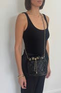 Adornia Cushion Quilt Drawstring Bucket Bag