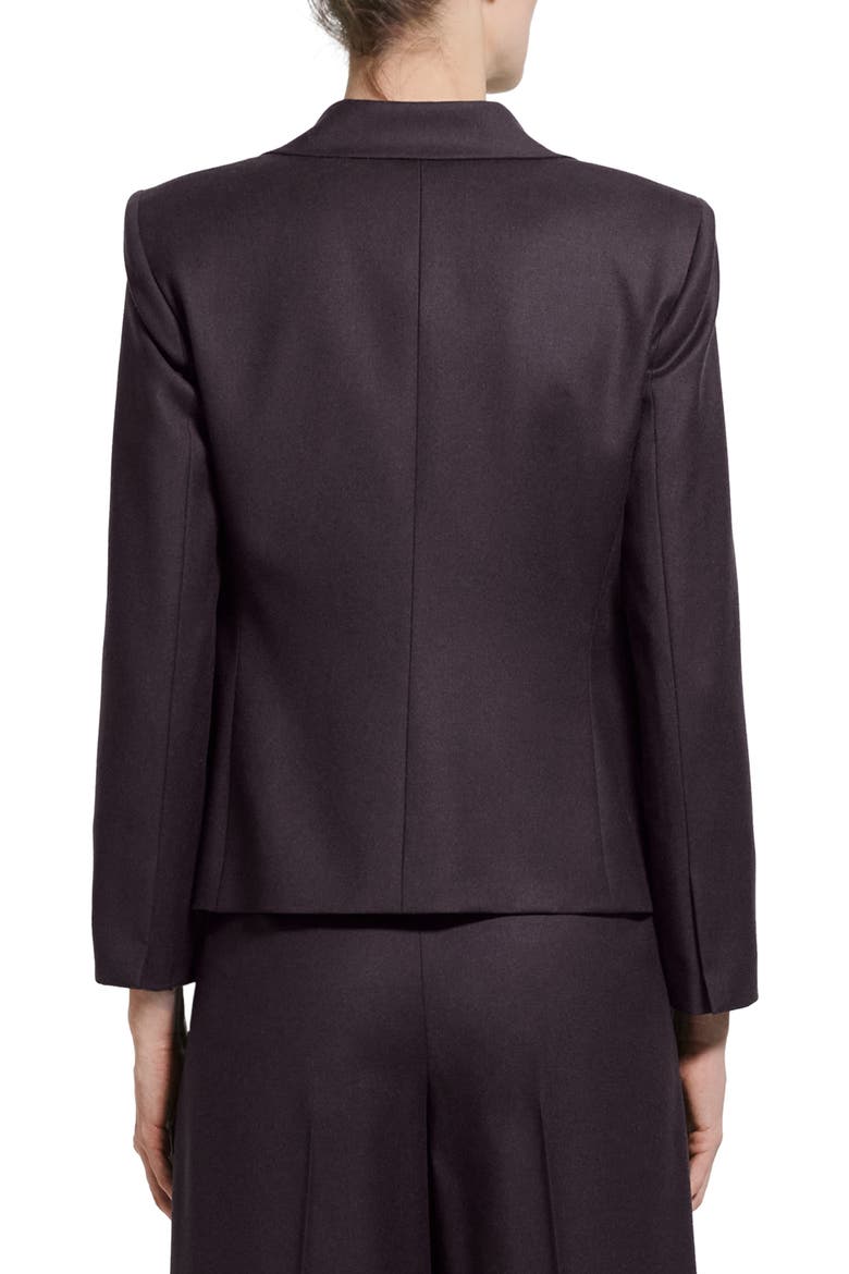 Slim Wool Blazer, Alternate, color, CACAO - DAJ