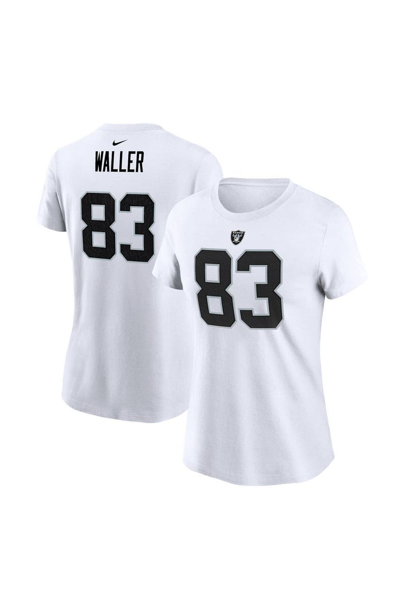 Nike Women's Nike Darren Waller White Las Vegas Raiders Player Name & Number T-Shirt, Main, color, 