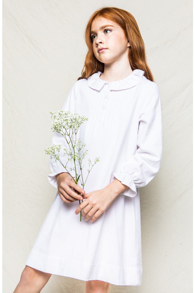 Kids' Victoria Nightgown, Alternate, color, WHITE
