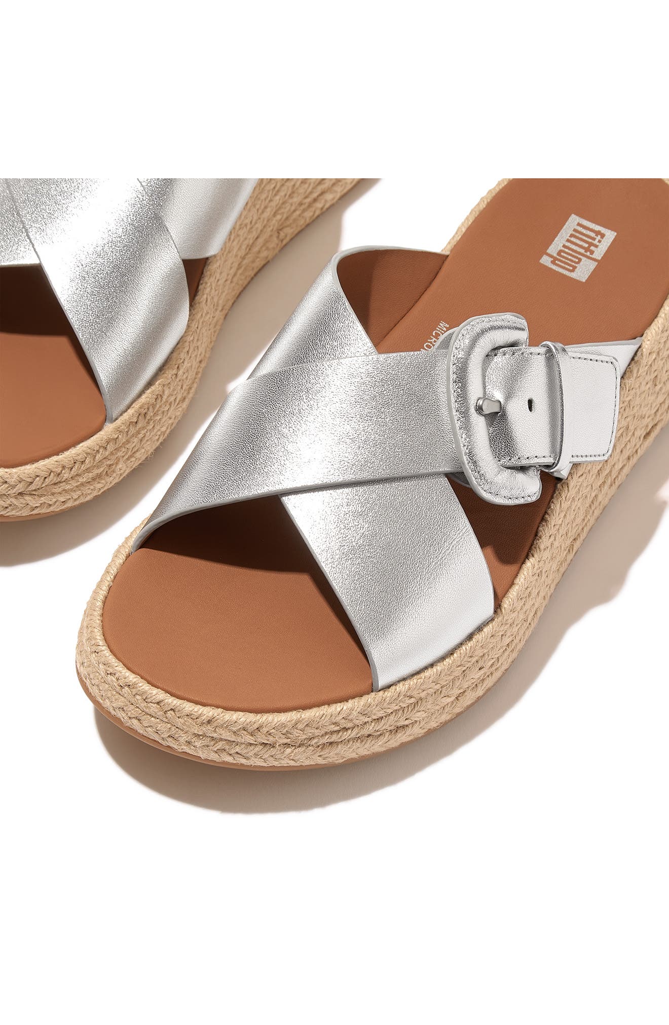 FitFlop F-Mode Platform Slide Sandal, Alternate, color, 