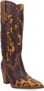 Dingo Untamed Genuine Calf Hair Western Boot