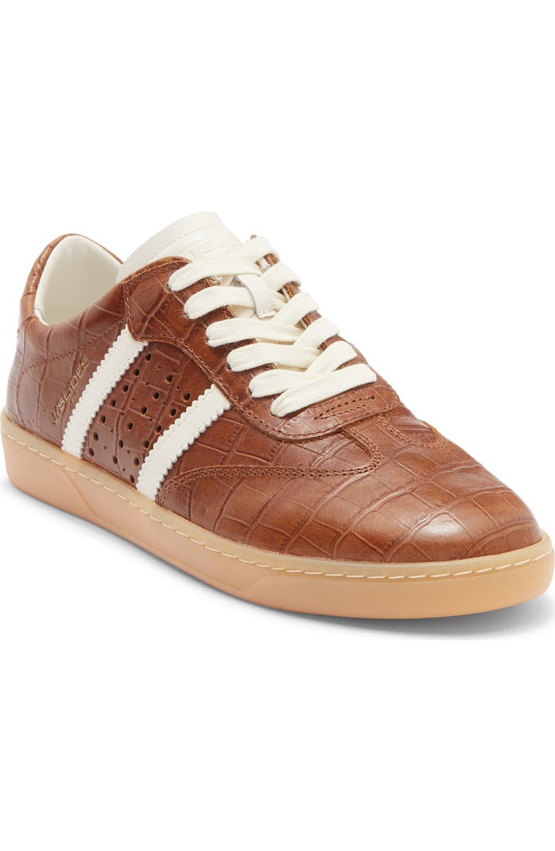 JSlides Hunter Leather Sneaker, Main, color, Tan