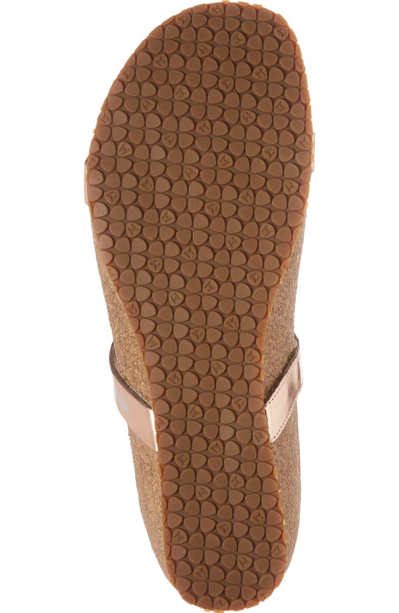 Mephisto 'Ivana' Crystal Embellished Slide Sandal, Alternate, color, Old Pink Leather