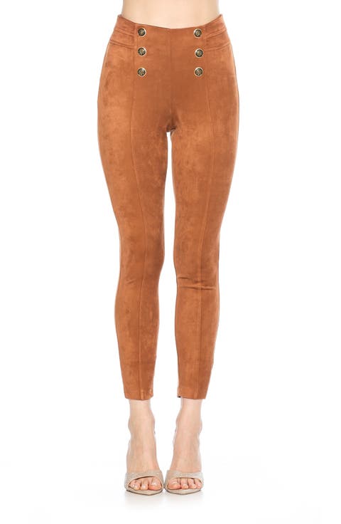 Feyja Faux Suede Leggings