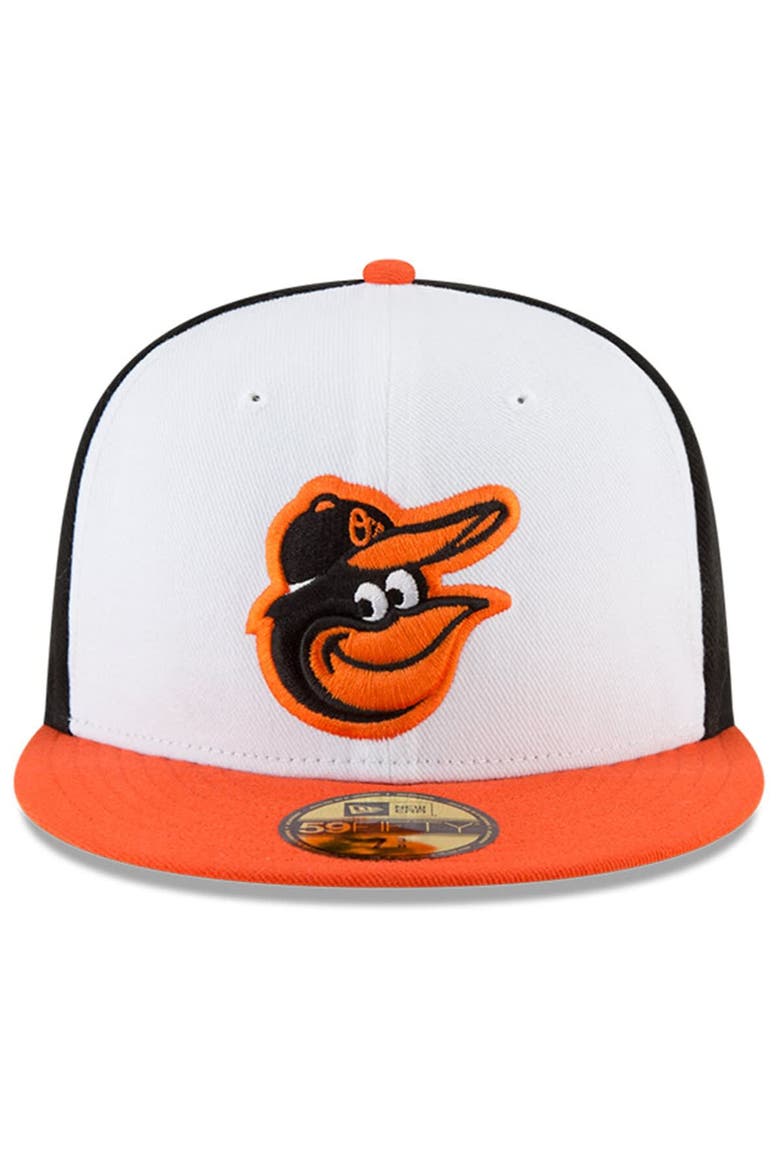 Men's New Era White Baltimore Orioles 2024 Jackie Robinson Day 59FIFTY Fitted Hat, Alternate, color, White