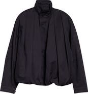 Lemaire Soft Pleated Cotton Sateen Blouson Jacket