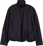 Lemaire Soft Pleated Cotton Sateen Blouson Jacket